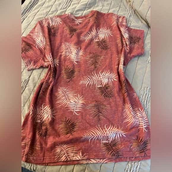 LUCKY BRAND T-Shirt - Leaf Print - New - Size XL - Picture 3 of 7